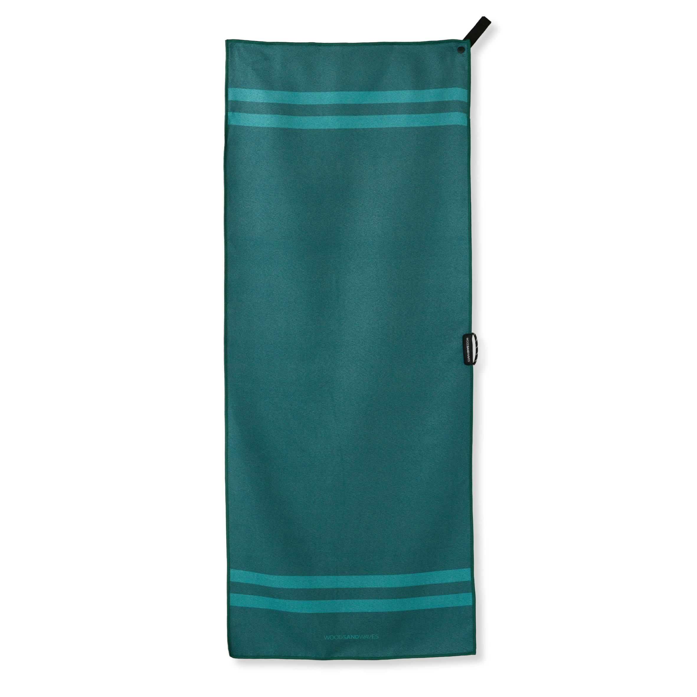 Sporthandtuch mit Magnet & Zipper-Tasche - WOODSANDWAVES