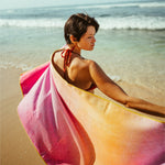 Peaceful Heaven - Sandabweisendes Strandtuch mit Geheimfach - WOODSANDWAVES