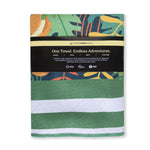 Jungle Tales - Strandtuch für Kinder - schadstofffrei, schnelltrocknend  & sanft zur Haut (140cm x 70cm) - WOODSANDWAVES