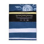 Galaxy Quest - Strandtuch für Kinder - schadstofffrei, schnelltrocknend  & sanft zur Haut (140cm x 70cm) - WOODSANDWAVES