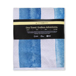 Blue & Juicy - Strandtuch für Kinder - schadstofffrei, schnelltrocknend  & sanft zur Haut (140cm x 70cm) - WOODSANDWAVES