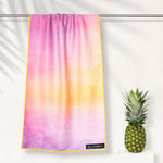 Peaceful Heaven - Sandabweisendes Strandtuch mit Geheimfach - WOODSANDWAVES