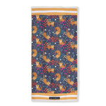 Tropical Tiger - Strandtuch für Kinder - schadstofffrei, schnelltrocknend  & sanft zur Haut (140cm x 70cm) - WOODSANDWAVES