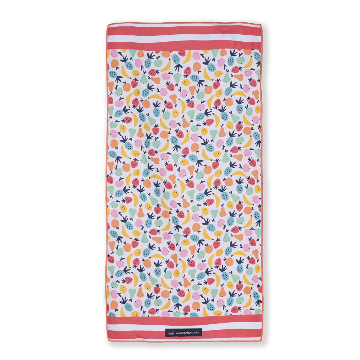 Sweet Summer - Strandtuch für Kinder - schadstofffrei, schnelltrocknend & sanft zur Haut (140cm x 70cm) - WOODSANDWAVES