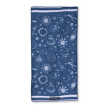 Galaxy Quest - Strandtuch für Kinder - schadstofffrei, schnelltrocknend  & sanft zur Haut (140cm x 70cm) - WOODSANDWAVES