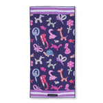 Balloon Party - Strandtuch für Kinder - schadstofffrei, schnelltrocknend  & sanft zur Haut (140cm x 70cm) - WOODSANDWAVES