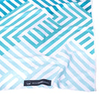 Mint Relaxation - Strandtuch für Kinder - schadstofffrei, schnelltrocknend  & sanft zur Haut (140cm x 70cm) - WOODSANDWAVES