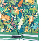 Jungle Tales - Strandtuch für Kinder - schadstofffrei, schnelltrocknend  & sanft zur Haut (140cm x 70cm) - WOODSANDWAVES