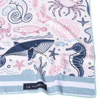 Sea of Dreams - Strandtuch für Kinder - schadstofffrei, schnelltrocknend  & sanft zur Haut (140cm x 70cm) - WOODSANDWAVES