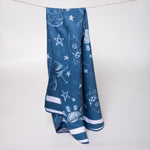 Galaxy Quest - Strandtuch für Kinder - schadstofffrei, schnelltrocknend  & sanft zur Haut (140cm x 70cm) - WOODSANDWAVES