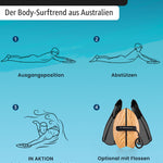 WOODSANDWAVES Handsurfboard - WOODSANDWAVES