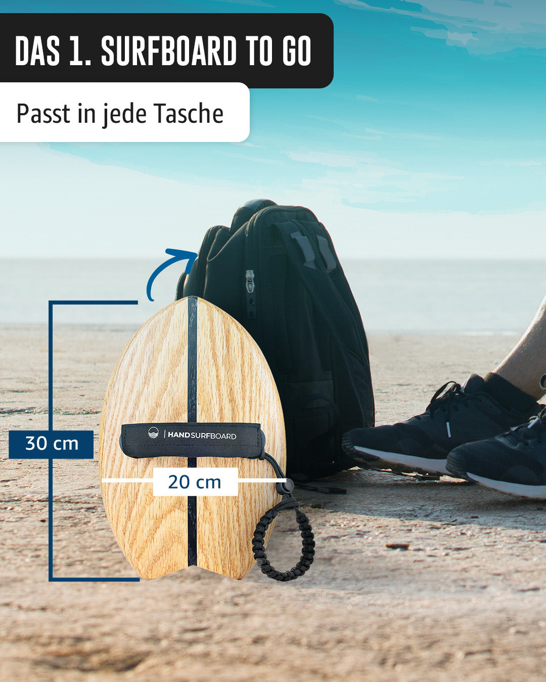 WOODSANDWAVES Handsurfboard - WOODSANDWAVES