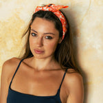 Bandana Handtuch - Mikrofaser - WOOSDANDWAVES - Kopfbedeckeung Sonnenschutz mit LSF - Zenful Sunrise