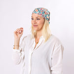 Bandana-Handtuch | Outdoor-Allrounder | Breezy Blooms - WOODSANDWAVES