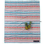 Bazaar of Dreams - Stranddecke XXL - 180cm x 160cm - leicht, kompakt & sandabweisend - WOODSANDWAVES