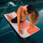 Inner Peace - Rutschfestes Yoga-Handtuch mit Silikon-Noppen - WOODSANDWAVES