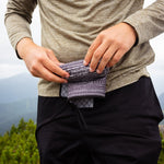 Dark Mind - Ultra-leichtes Outdoor-und Wanderhandtuch  - 80cm x 40cm - WOODSANDWAVES