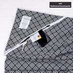 Dark Mind - Stranddecke XXL - 180cm x 160cm - leicht, kompakt & sandabweisend - WOODSANDWAVES