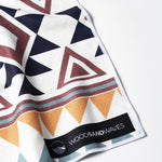 Warm Earth - Ultra-leichtes Outdoor-und Wanderhandtuch  - 80cm x 40cm - WOODSANDWAVES