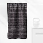 Dark Mind - Sporthandtuch mit Magnet & Zipper-Tasche - WOODSANDWAVES