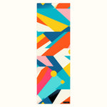 Geometric Energy - Rutschfestes Yoga-Handtuch mit Silikon-Noppen - WOODSANDWAVES