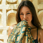 Golden Treasure - Badelaken für Reisen aus Microfaser - schnelltrocknend