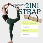 Yoga-Matte CorkFlow | professionelle Yoga-Matte | 4mm dick | aus Naturkork hergestellt - WOODSANDWAVES