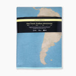 Explorer - Sandabweisendes Strandtuch mit Geheimfach (180cm x 80cm) - WOODSANDWAVES