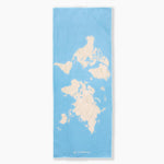 Explorer - Sandabweisendes Strandtuch mit Geheimfach (180cm x 80cm) - WOODSANDWAVES