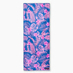 Tropical Garden - Sandabweisendes Strandtuch mit Geheimfach (180cm x 80cm) - WOODSANDWAVES