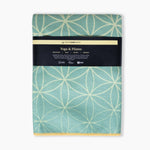 Flower of Life - Rutschfestes Yoga-Handtuch mit Silikon-Noppen - WOODSANDWAVES