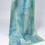 Jade Healing - Rutschfestes Yoga-Handtuch mit Silikon-Noppen - WOODSANDWAVES