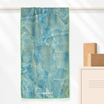Jade Healing - Rutschfestes Yoga-Handtuch mit Silikon-Noppen - WOODSANDWAVES