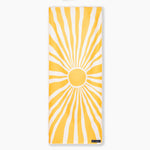 Sunshine - Sandabweisendes Strandtuch mit Geheimfach - WOODSANDWAVES