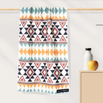 Warm Earth - Ultra-leichtes Outdoor-und Wanderhandtuch  - 80cm x 40cm - WOODSANDWAVES