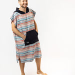 Surf-Poncho Bazaar of Dreams - für Frauen & Männer - aus schnelltrocknender und ultra-leichter Mikrofaser - WOODSANDWAVES