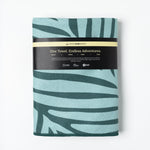 Green Garden - Ultra-leichtes Outdoor-und Wanderhandtuch  - 80cm x 40cm - WOODSANDWAVES