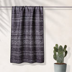 Dark Mind - Sandabweisendes Strandtuch mit Geheimfach - WOODSANDWAVES