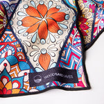 Mosaics - Sandabweisendes Strandtuch mit Geheimfach - WOODSANDWAVES