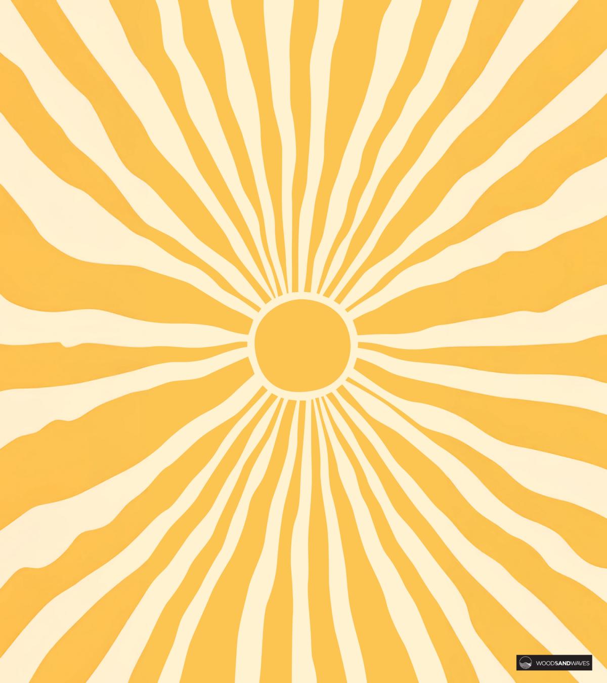 Sunshine - Stranddeken XXL - 180cm x 160cm - lichtgewicht, compact en zandafstotend
