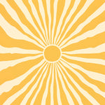 Sunshine - Stranddecke XXL - 180cm x 160cm - leicht, kompakt & sandabweisend - WOODSANDWAVES