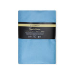 Airy Blue - Rutschfestes Yoga-Handtuch mit Silikon-Noppen - WOODSANDWAVES