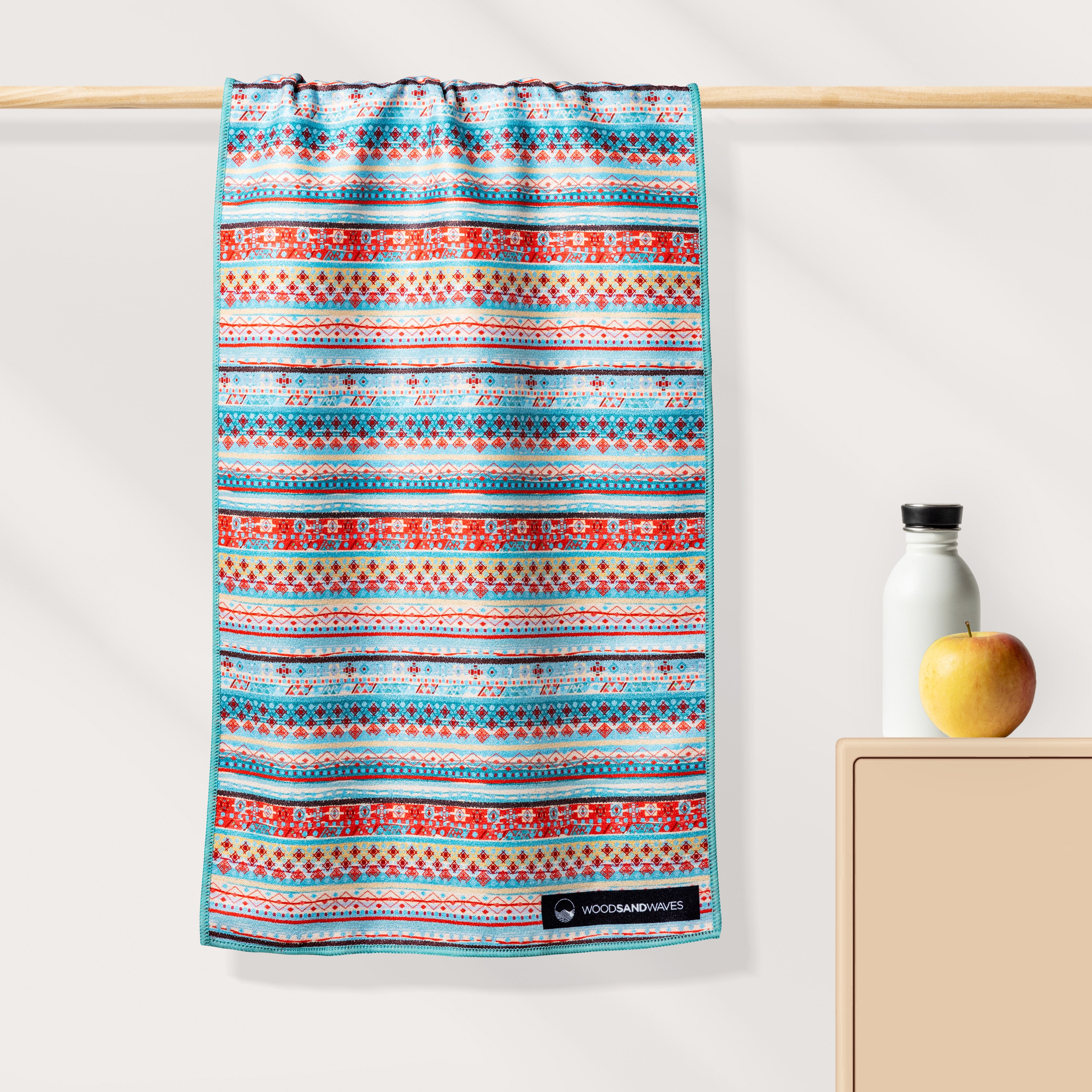 Bazaar of Dreams - Ultra-leichtes Outdoor-und Wanderhandtuch - 80cm x 40cm - WOODSANDWAVES