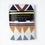 Warm Earth - Ultra-leichtes Outdoor-und Wanderhandtuch  - 80cm x 40cm - WOODSANDWAVES