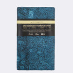 Blue Rebel - Sporthandtuch mit Magnet & Zipper-Tasche - WOODSANDWAVES