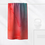 Active Flow - Sporthandtuch mit Magnet & Zipper-Tasche - WOODSANDWAVES