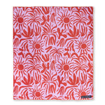 Burning Sun - Stranddecke XXL - 180cm x 160cm - leicht, kompakt & sandabweisend - WOODSANDWAVES