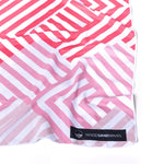 Pink Relaxation - Stranddecke XXL - 180cm x 160cm - leicht, kompakt & sandabweisend - WOODSANDWAVES