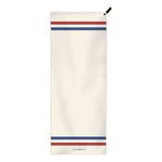 Stripes Retro - Sporthandtuch mit Magnet & Zipper-Tasche - WOODSANDWAVES