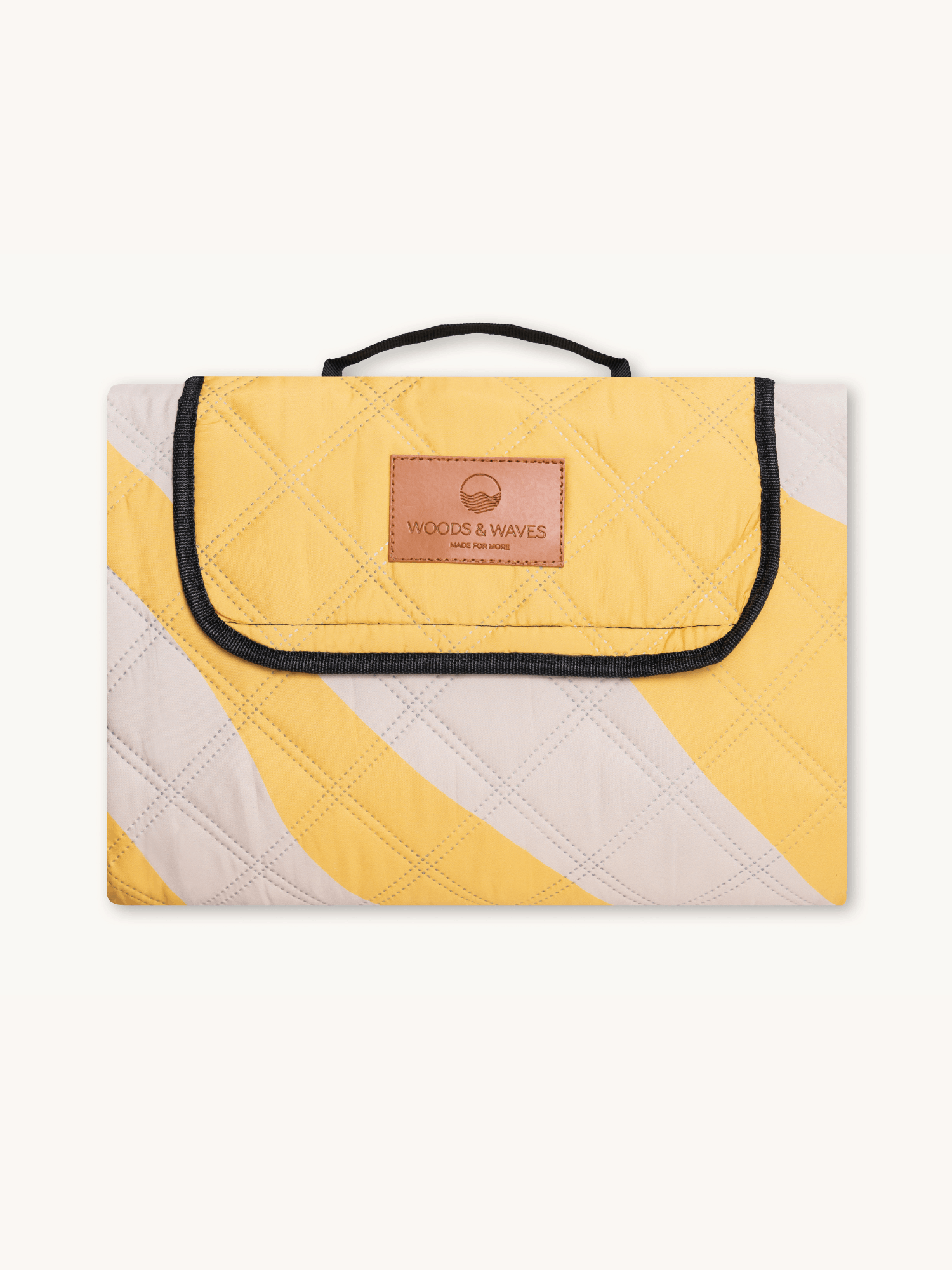 Sunshine - Picknick- en stranddeken (geïsoleerd) 200 x 200 cm - XXL Picknickmat van gerecycled PET - waterdicht en warm